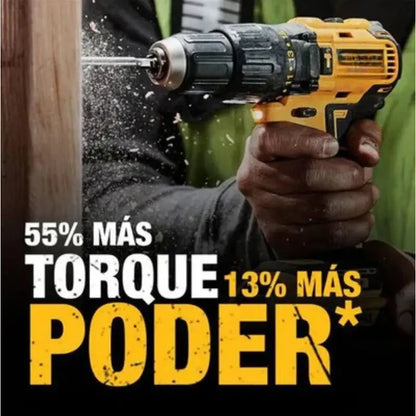 taladro inalámbrico MaxTorque  48 vatios de potencia.